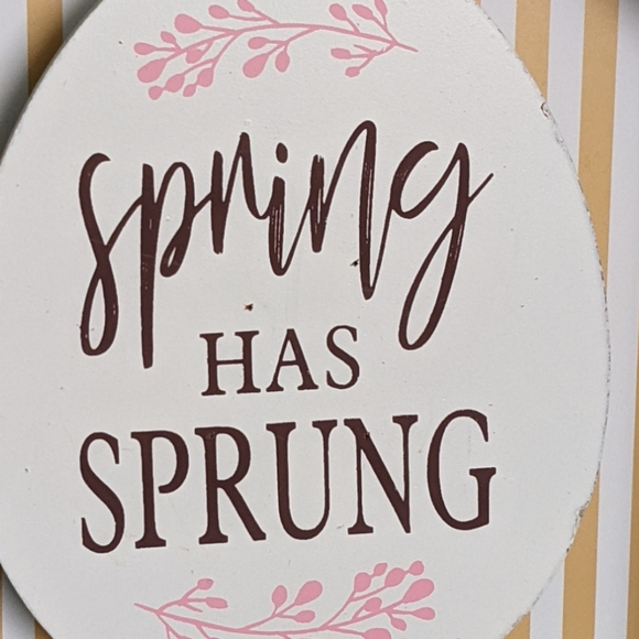 Signature Select Seasons Spring Has Sprung Wooden Shadowbox Decoration - Picture 4 of 13
